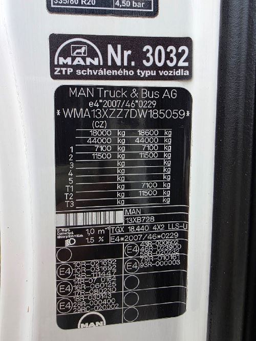 MAN TGX18.440 2013